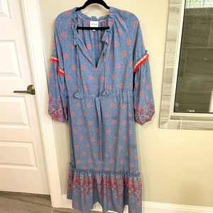 Misa Los Angeles Meike Midi dress